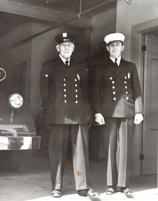 Louis Saarbach , Secretary and Franklin P. Holzman, Chief